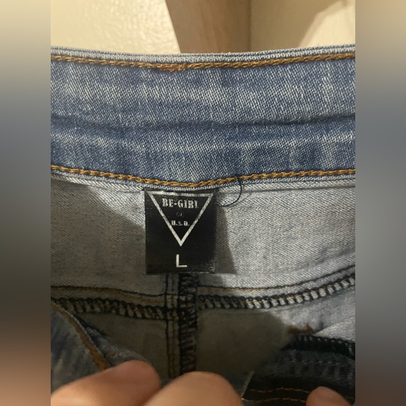 Classic Blue Denim Skirt - Picture 3 of 3